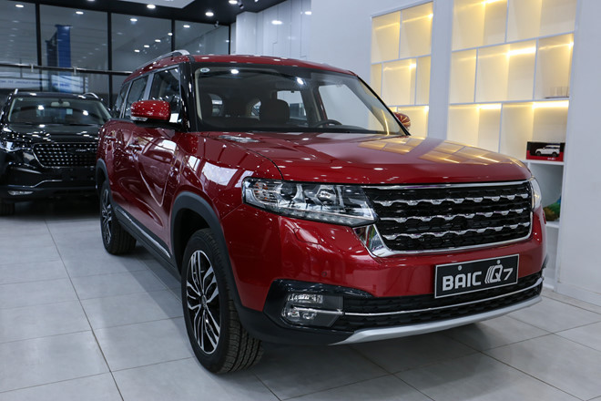 SUV 5 chỗ, Zotye Z8, BAIC Q7,