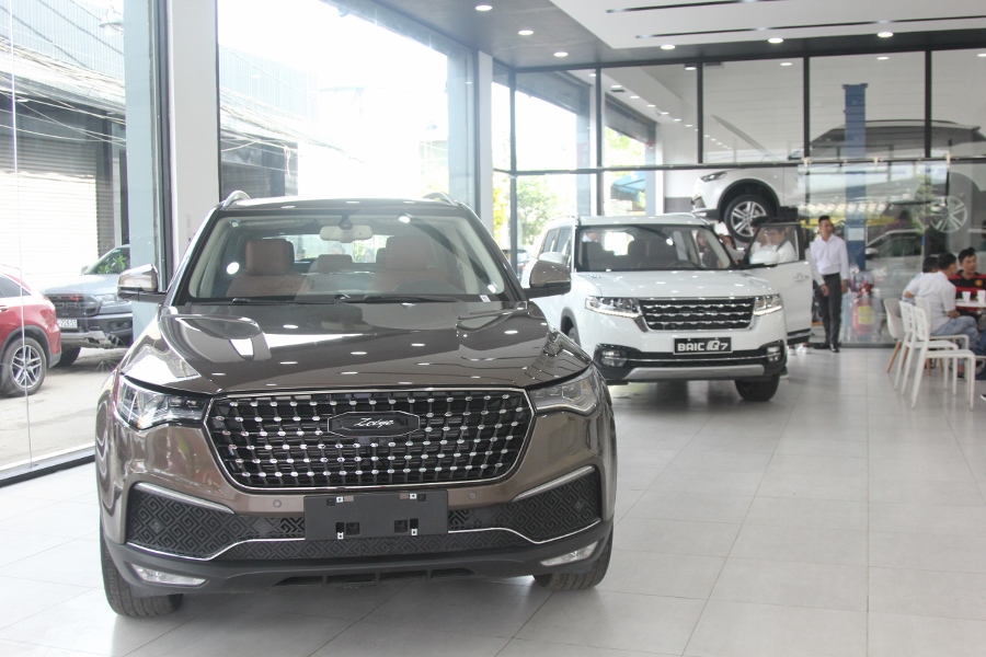 SUV 5 chỗ, Zotye Z8, BAIC Q7,